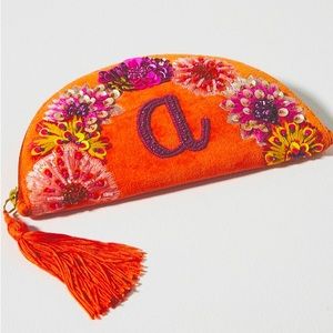 Monogram Crescent Pouch